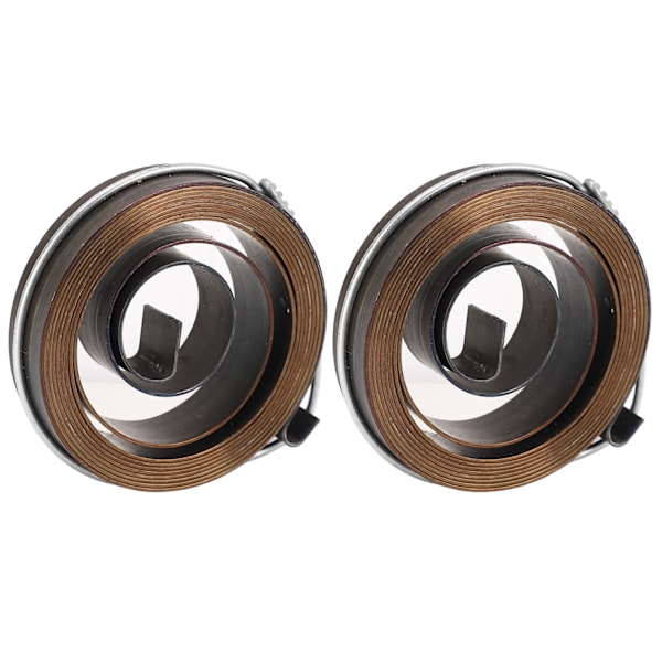 2-pack borrmaskin returfjäder med krompläteringskit
