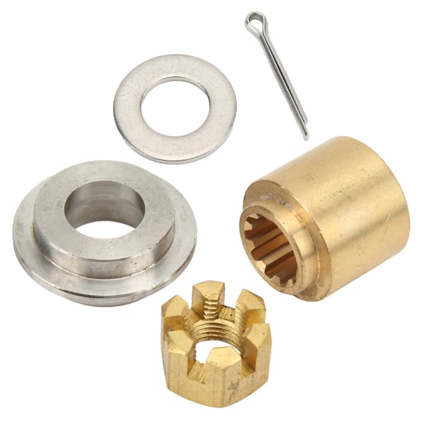 Propellerinstallationshårdvarusats Tryckbricka Bussning Bricka Mutter Saxstift för 2-takts 20-30HP utombordsmotor