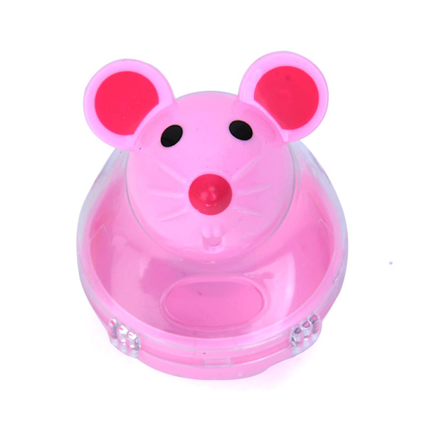 Katt och tumlare utelämnar bollmusen Pink 7*5cm