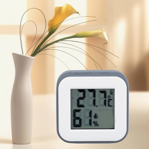 Presis Magnetisk Hygrometer og Termometer for Barnerom og Baderomsbruk