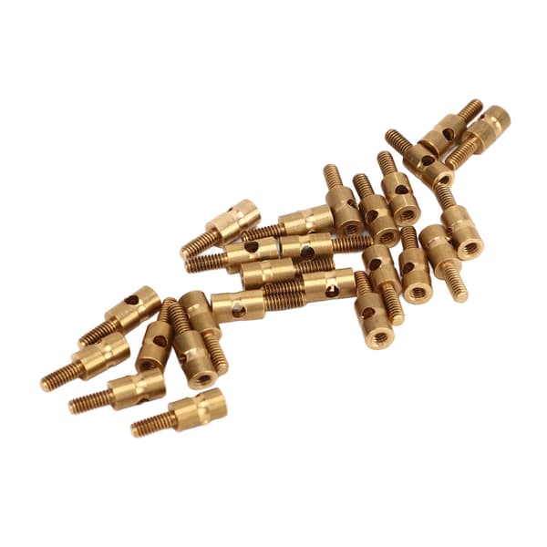 RC Model Trykstangsforbindelse Stopper 1.5mm Interface Messing Hurtig Justeringsstik Udskiftning til Skib Fly Helikopter