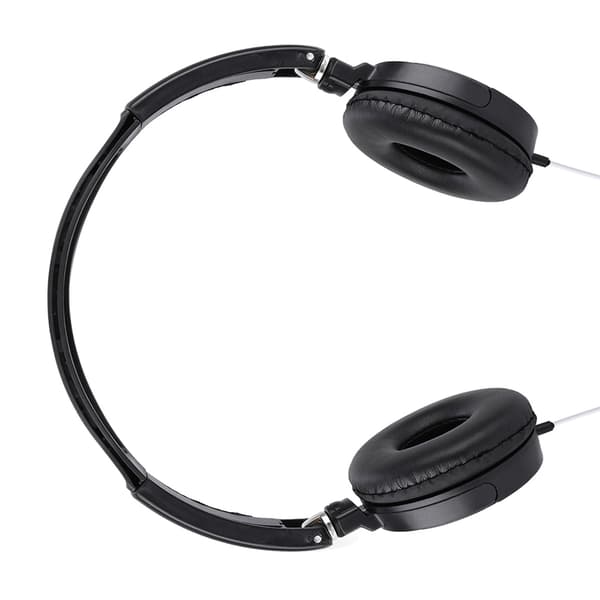 Sammenleggbare Kablede Stereo Hifi Musikk Hodetelefoner