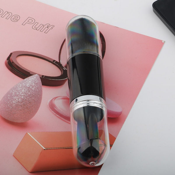 4 i 1 Makeup Brush Beauty Tools Infällbar bärbar 5