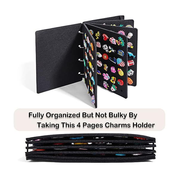 【DT】Skocharms-displayholder for Crocs - Inkluderer ikke tilbehør Black