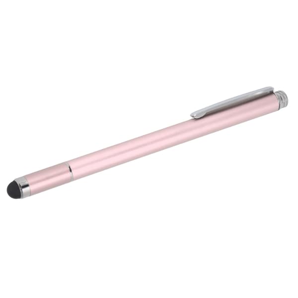 2-i-1 Stylus Pen til IOS Tablet Kindle IPhone Bærbar Pink Touch Pen