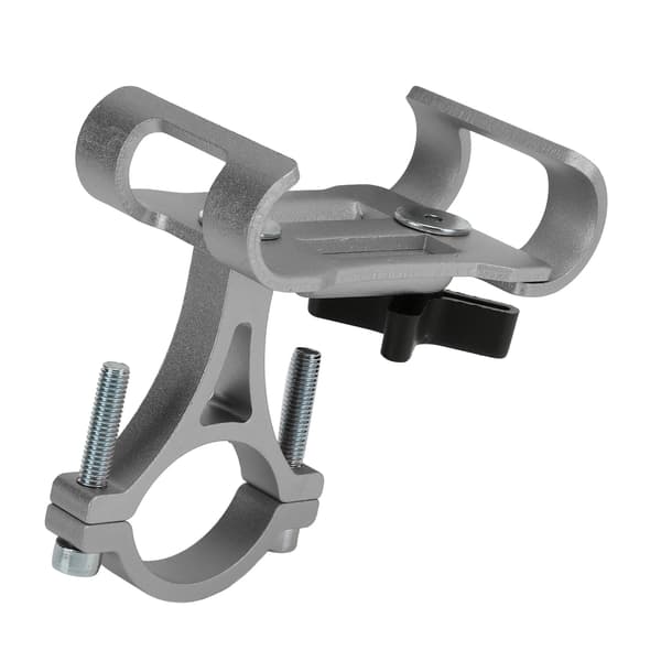 Aluminiumslegering Cykel Telefonholder Navigation Styrholder Sølv