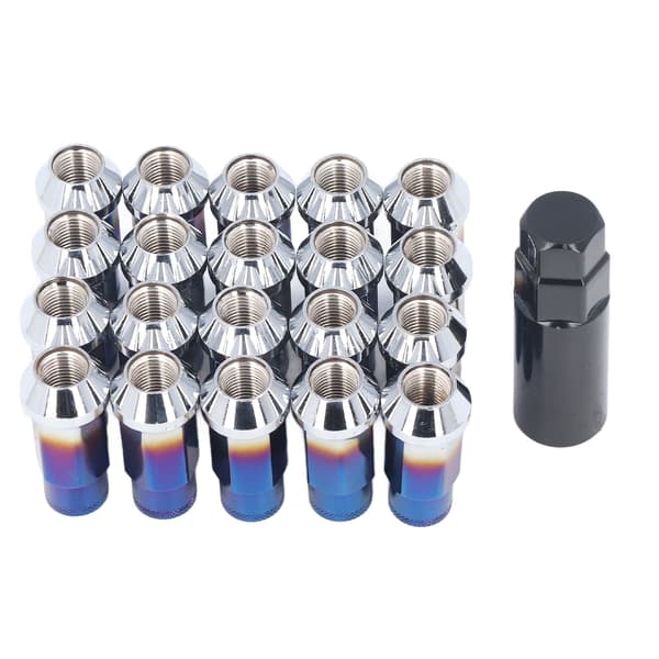 M12x1.25 Metalliset pyöränmutterit 20 kpl Mitsubishi Blueingille