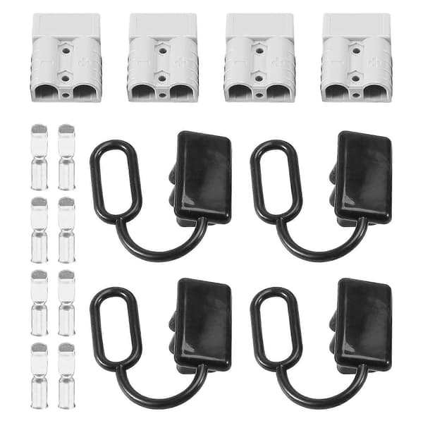 4 stk. 6-8 Gauge 50a Batteri Hurtig Tilslut/Frakobl, Startkabel Stikforbindelsessæt Til Bugseringssystem