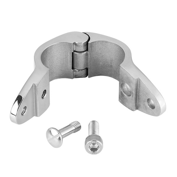 1 tomme rustfrit stål marine hardware båd bimini top kæbe glide hængslet fitting