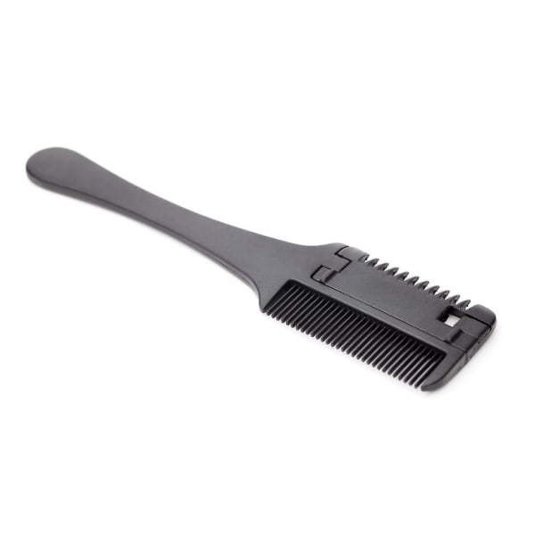 2 stk Hårtynnere kam Dobbeltsidet hårklipping Barberkniv for tynt og tykt hårklipping styling