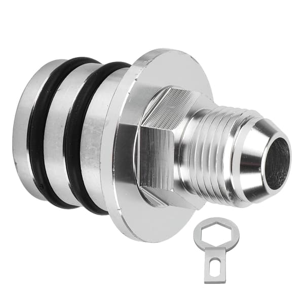 10AN Plug Adapter Udluftningsfitting Billet Aluminium med Nøgle til Honda