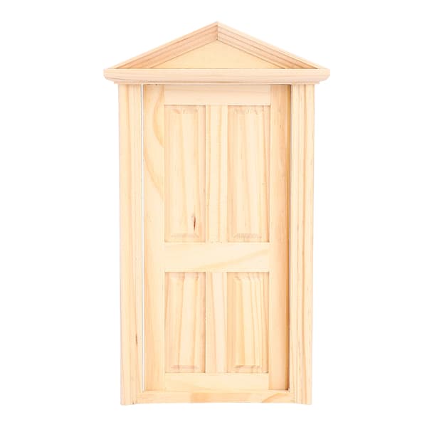 1 12 Dockskåp Miniatyr DIY Trä Spiraldörr Möbeltillbehör