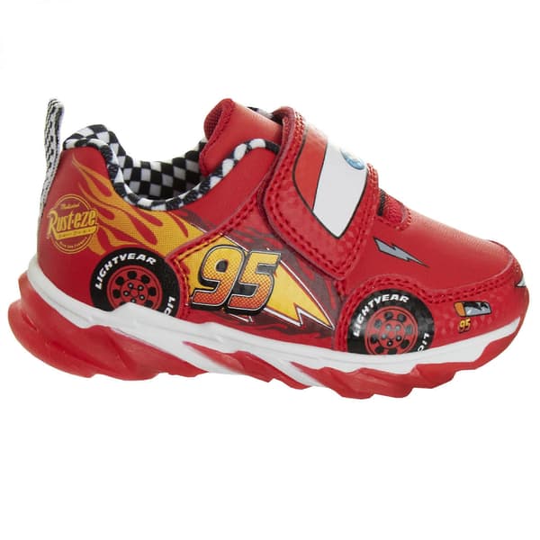 Bilar Blixten McQueen Formade Lysande Barnskor Red Size 10