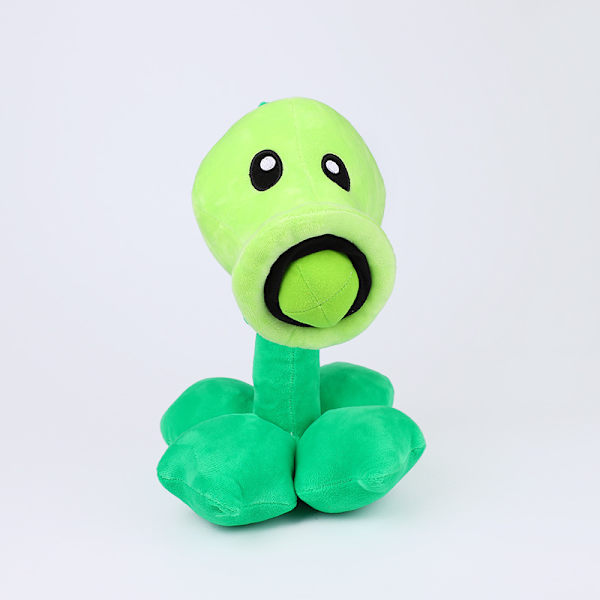Plants vs Giants Zombie Sunflower and Peashooter Plush green shooter 30cm