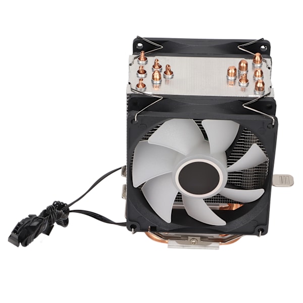 RGB Direkte Kontakt Støjsvag Dobbelt Ventilator CPU Køler til Computer Køling