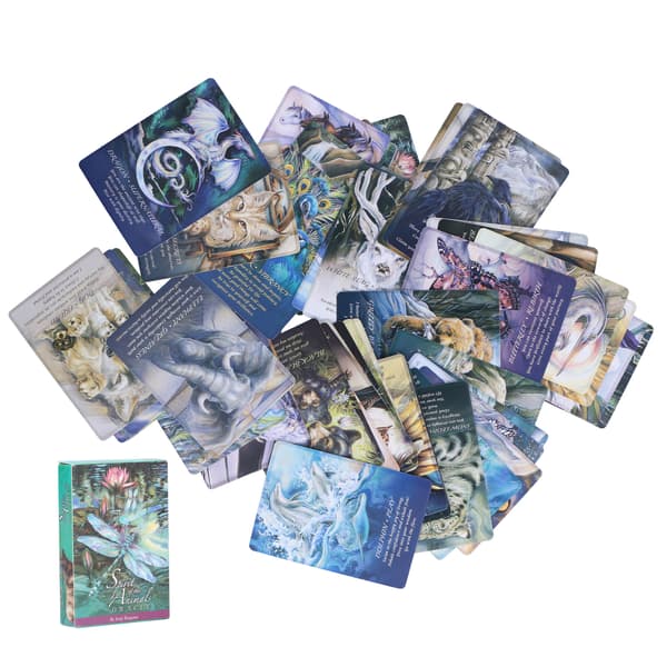 Animal Spirits Oracle Cards Engelsk Divinasjon Fortune Telling Tarot Deck