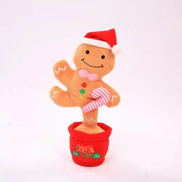 Dansleksak som upprepar vad du säger! Juldockor Santa Claus