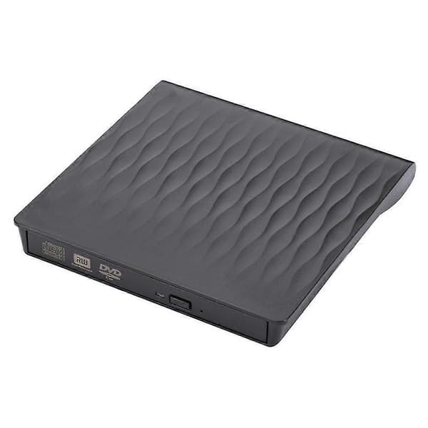 Ekstern USB 3.0 DVD RW CD-brænder Slank kulfiber-drev Brænder Læser Afspiller til PC Laptop Optica[dt]