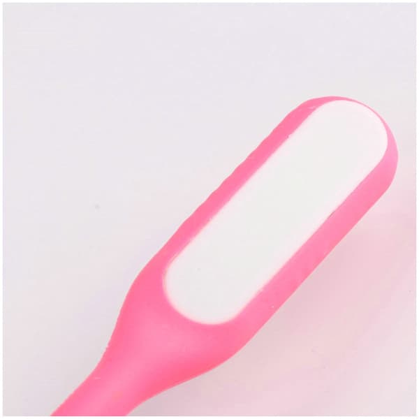 Mini USB LED Læselampe til Power Bank Laptop Pink