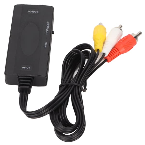 HDMI til RCA AV Komposit Video Konverter til TV PC