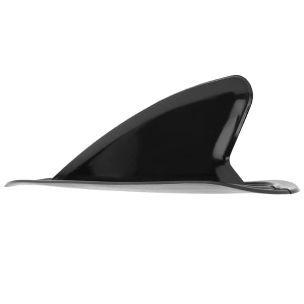 Longboard Surfbræt Fin Sort PVC Paddleboard Fin Surfbræt Tilbehør
