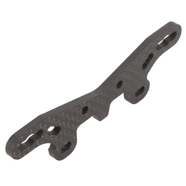 Tamiya 1/10 TT02 RC Bil Kulfiber Front Støddæmper Tårn Sort Opgradering