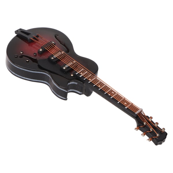 Vibrerende guitar reversnåle - Musikinstrument design dame broche nål, ideel til dekoration og gave, leveres med opbevaringsboks