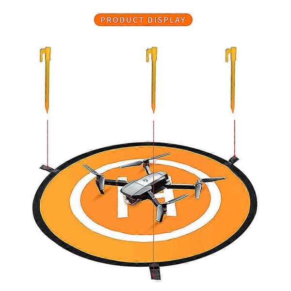 Landingsmatte Bærbar Hurtigfoldbar Dobbeltsidig Drone Landingsplass Forkle 55/75/90/110cm 90cm
