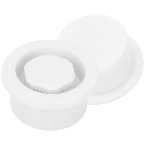 2 st PVC Surfbräda Paddelbräda Ventilationshål Automatisk Andning Vattentät Tillbehör Vit