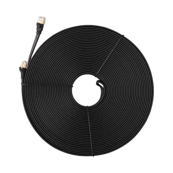 Cat8 Ethernet-kabel 40 Gbps 2000 Mhz højhastigheds internetkabel til PC Router PS5 PS3 30 m