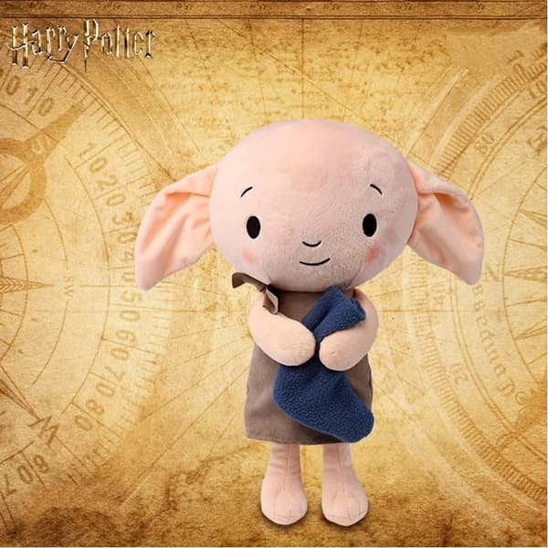 1 kpl Dobby-pehmolelu, söpö Dobby-lelun avaimenperä, pehmoriipus Little Dobby