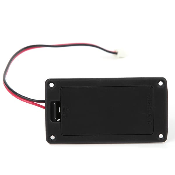 Aktiv Gitarrbas Ersättnings Batterifodral Lock Box Pickup Hållare