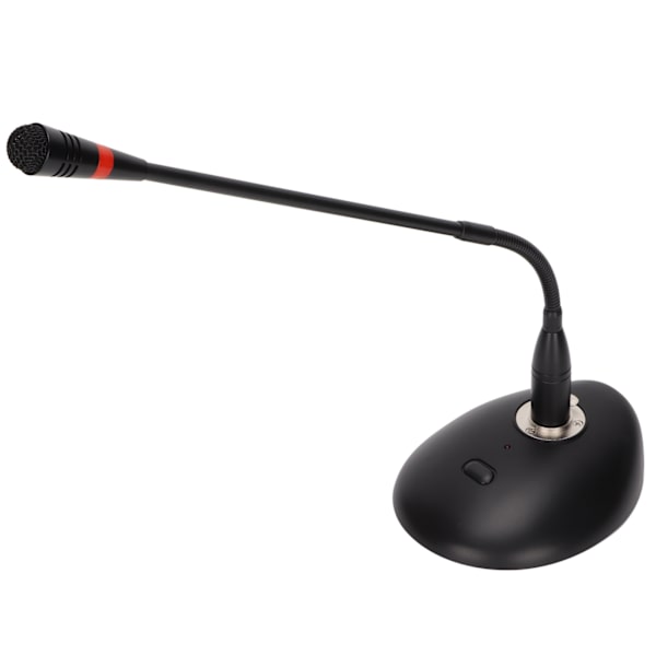 D38 Svanhals Kondensatormikrofon med XLR til 6,35 mm Kabel til Konferenceudsendelse Computerbrug