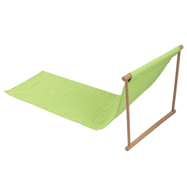DUUTI Strandstol Bärbar Utomhus Resematta Grön