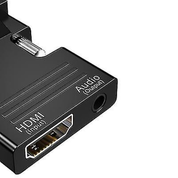 Hdmi till Vga-kabel med ljudutgång, hdmi-omvandlare white