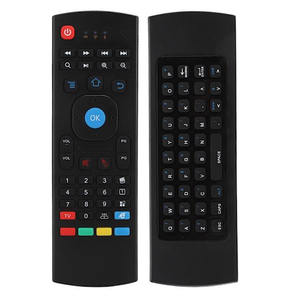 Trådløs Flyvende Mus Justerbar Infrarød Multifunktionel Mini Tastatur til Windows macOS Android Linux