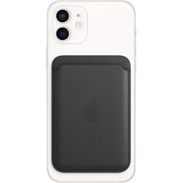 Apple iPhone FineWoven-lompakko MagSafella, musta