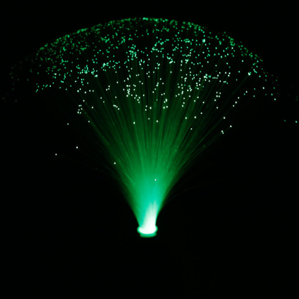 Färgglad färgskiftande gypsophila LED fiberoptisk lampa