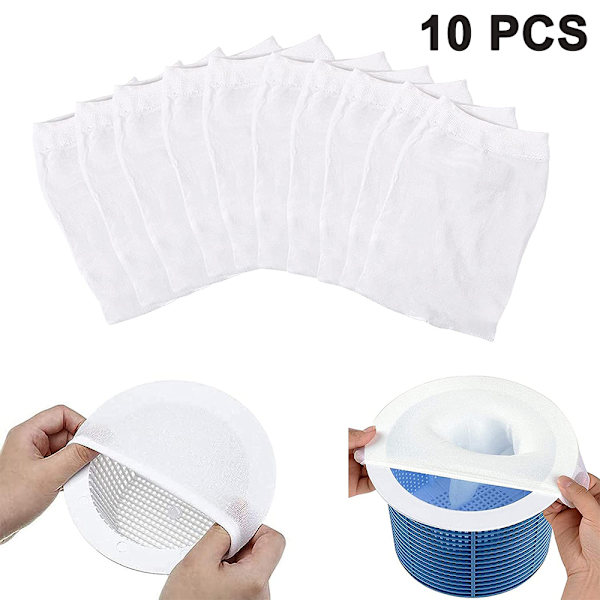 10 pakkaus allaskeräyssukkia, suojaa altaan suodatusjärjestelmä 10pcs
