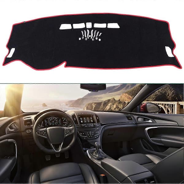 Bilinstrumentbräda Skydd Matta Solskydd Dashmat Passar för Buick Regal 2009-2016 5 5