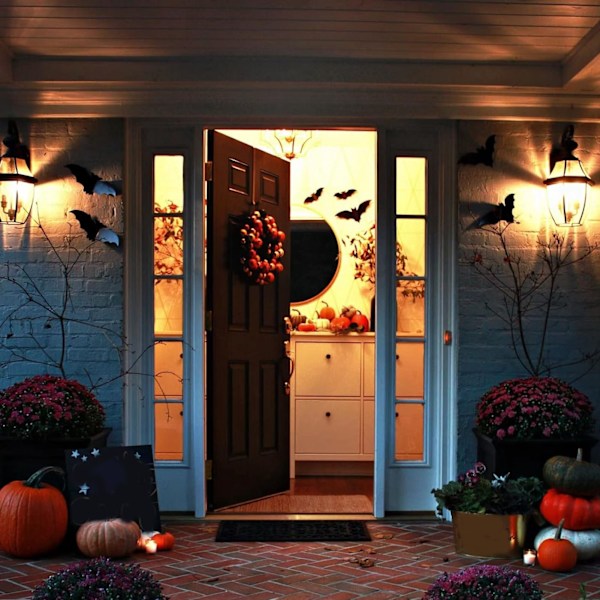 E26 LED Liekkilamput - 4 Välkkyvää Tilaa Halloweeniin, Jouluun ja Juhliin (85-265V)