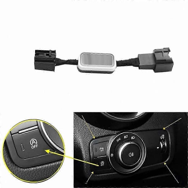 Modul til deaktivering af automatisk start/stop-system til køretøjer 2017-2021, adapter til motorstyringsstik Black