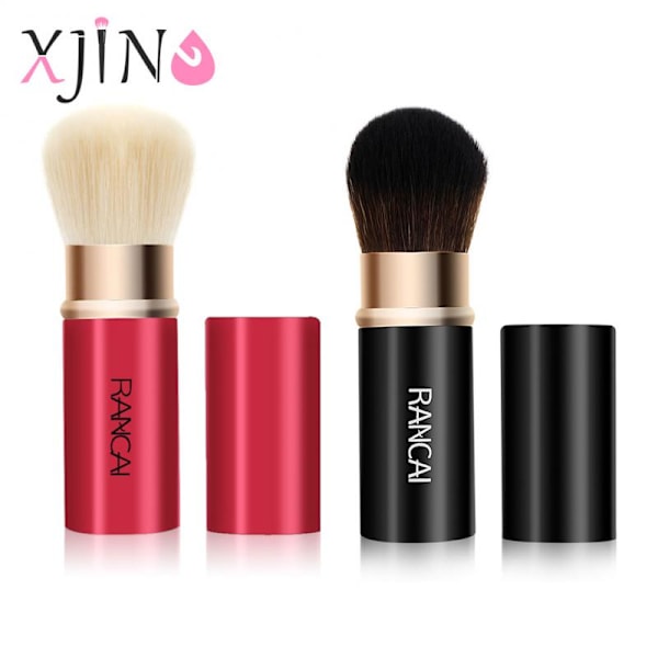 1-Pack infällbara Foundation Blending Blush Makeup Borstar Red