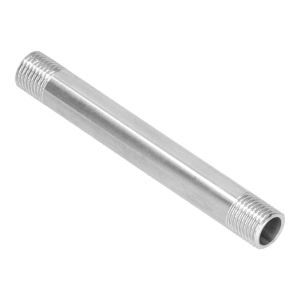 10 cm ruostumattomasta teräksestä valmistettu G1/4 uroskierreliitin putkitöihin