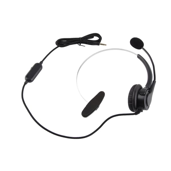 Trucker-headset med støyreduserende mikrofon og volumkontroll