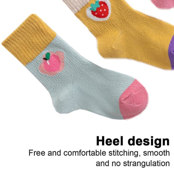 Toddler Pojkar Och Flickor Strumpor Vinterstrumpor 20-23cm
