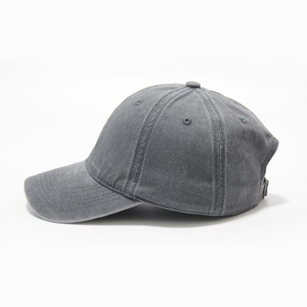 Justerbar vasket trykt baseball cap, slidt blød top solhat til mænd og kvinder, ideel til løb, træning, udendørsaktiviteter