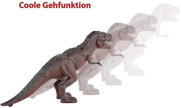 Fjernkontroll Dinosaur Rc Tyrannosaurus For Barn Med Lyd Og Gåfunksjon