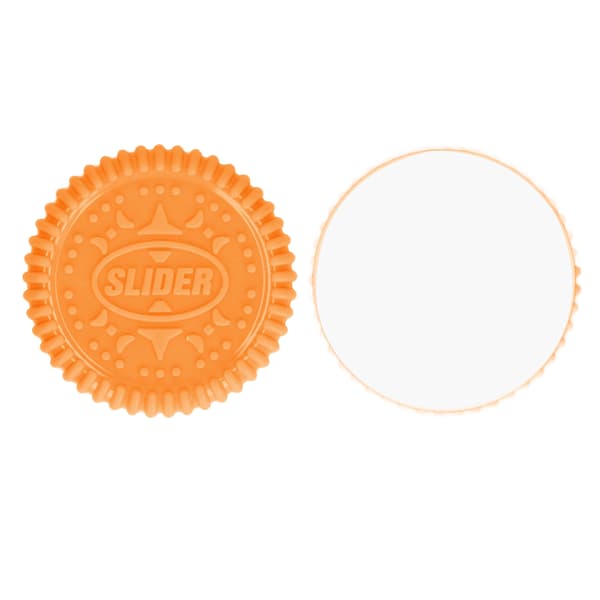 Magnetisk Push Slider Legetøj Orange Stress Angst Lindring Fidget Sensorisk Legetøj
