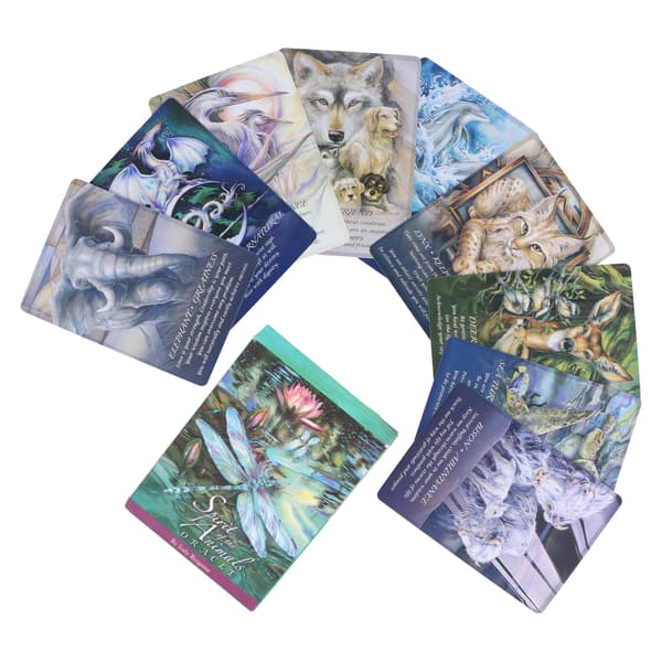 Animal Spirits Oracle Cards Engelsk Divinasjon Fortune Telling Tarot Deck